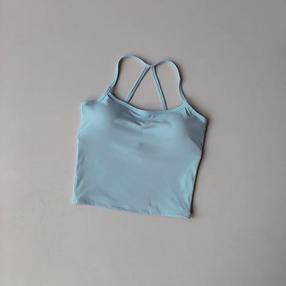 Sculpted Halter-Neck Seamless Short Set