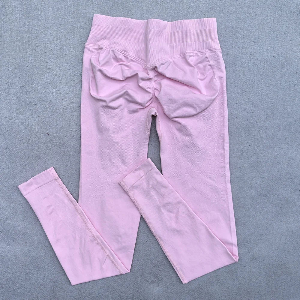 Sculpt & Lift Ribbed Seamless Leggings