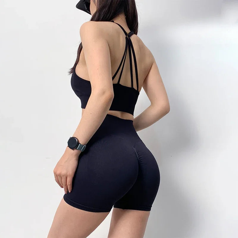 SculptFit™ High-Waist Short Active Set (2PC)