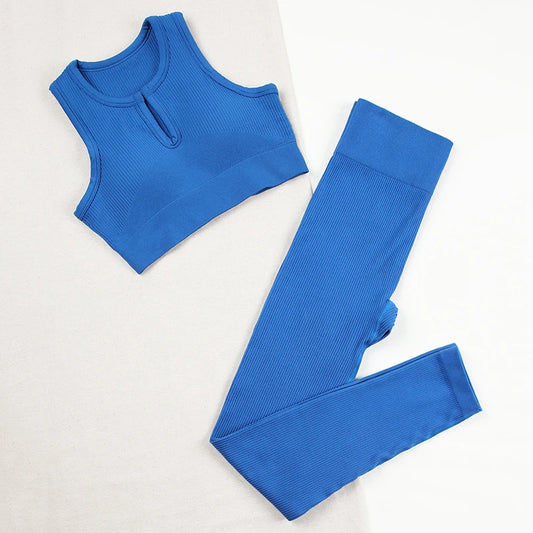 The Contour Ribbed Tank & Legging Set