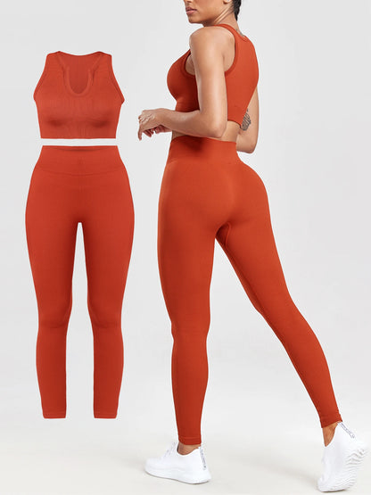 The Contour Ribbed Tank & Legging Set