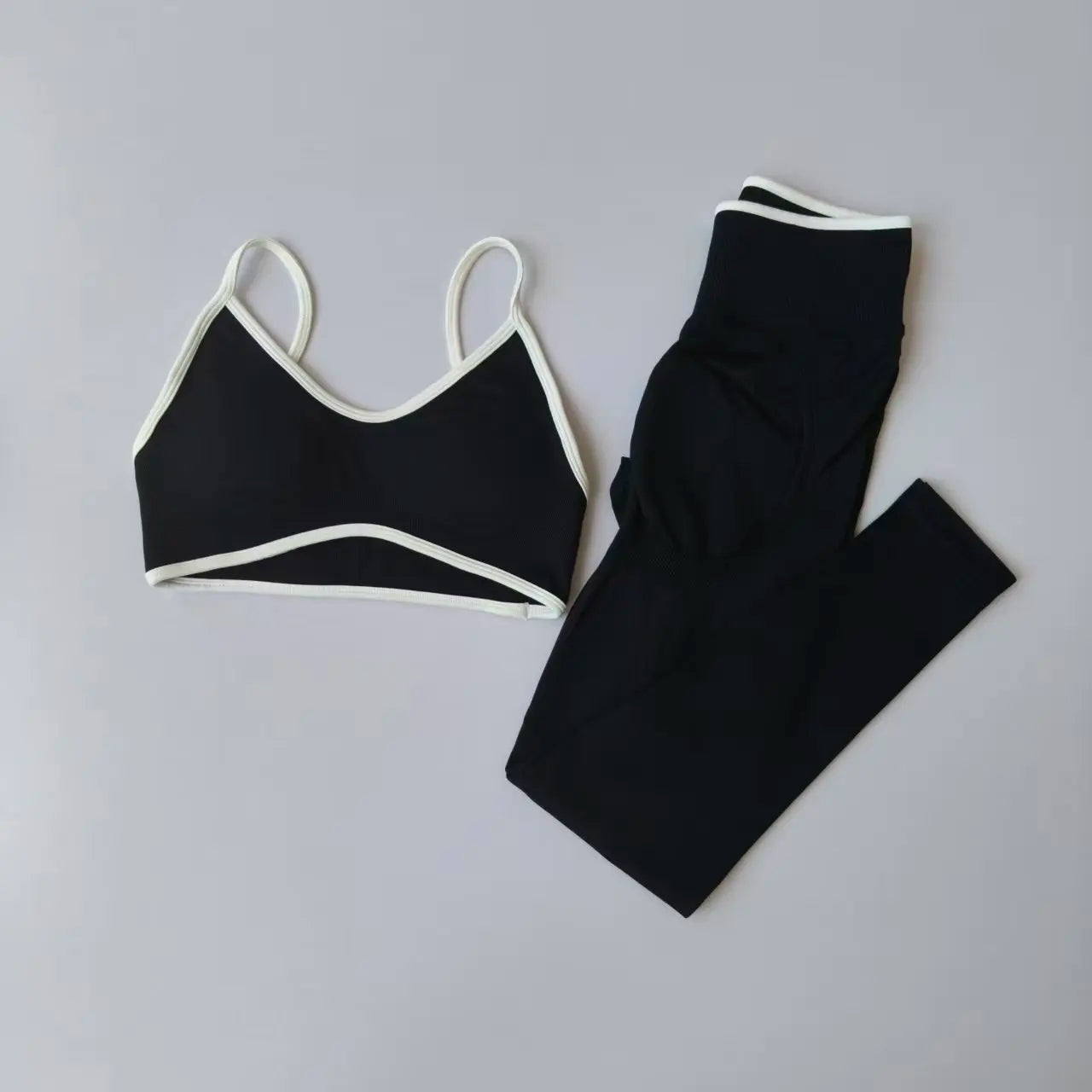 Seamless High-WaistYoga & Gym Set