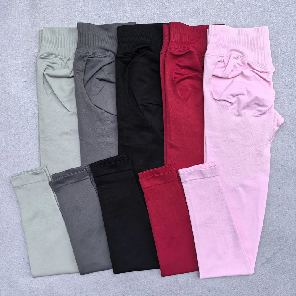 Sculpt & Lift Ribbed Seamless Leggings