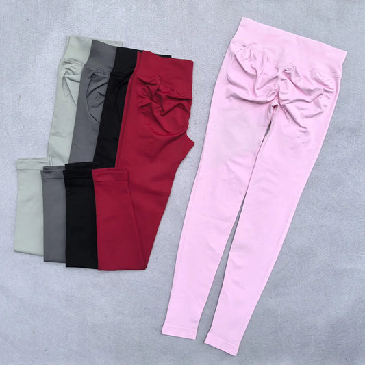 Sculpt & Lift Ribbed Seamless Leggings